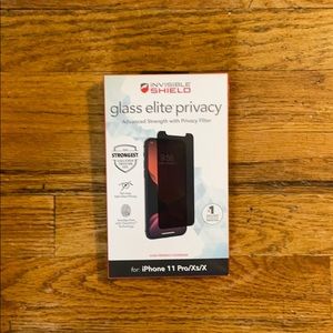 Screen Protector: iPhone 11 Pro/Xs/X Glass Privacy